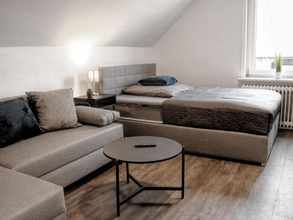 Lightplace • Groessere Gruppen • 4 Einzelzimmer • Boxspring • Smart Tv • Biergarten • Restaurant 布伦瑞克 外观 照片